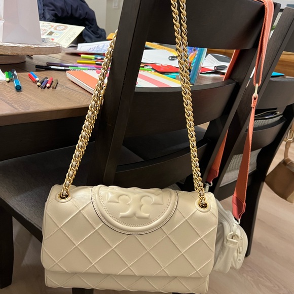 NWOT Tory Burch Fleming Soft Convertible Leather Shoulder Bag - Picture 10 of 16